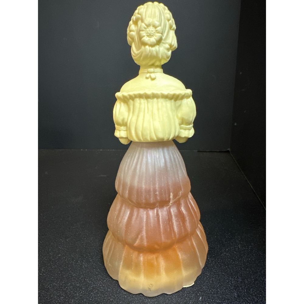 Vintage Avon Sweet Honesty Cologne Bottle Figurine Yellow Girl 6" Full/Unused - Picture 3 of 7